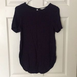 Navy blue blouse